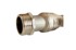 EURO TOOLS Vrtni ventil 145249, mesing, 1"